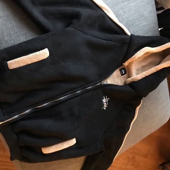 Stussy Other - Stussy jacket with embroidered logos and back tab